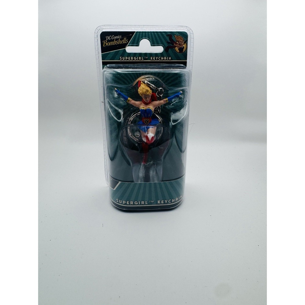 DC Comics Bombshells Supergirl Keychain Diamond Select New Sealed